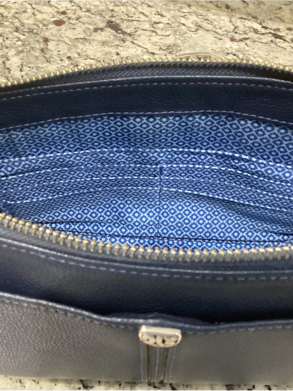 Brighton Leather Crossbody / Shoulder Handbag - Picture 9 of 11